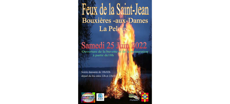 Les Feux de la Saint Jean – Samedi 25 juin 2022
