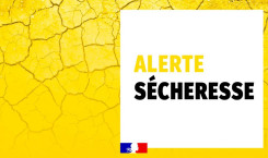 Sensibilisation à la situation de sécheresse du département