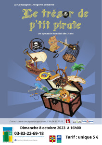Flyer p'tit pirate recto