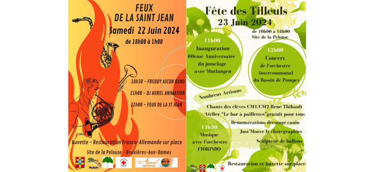 Fête des Tilleuls – Feux de la Saint Jean