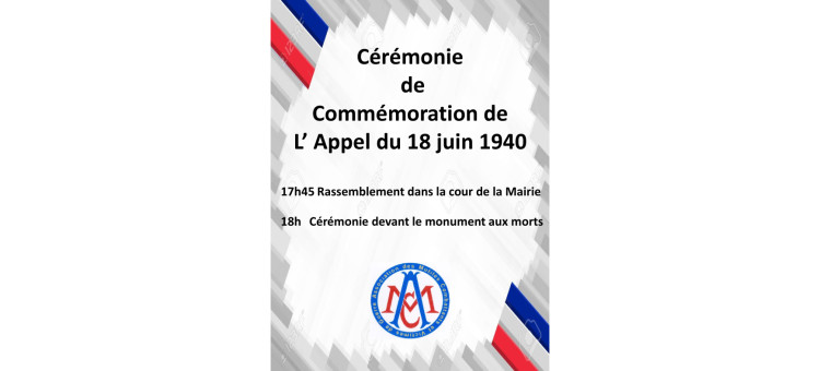 Cérémonie de commémoration
