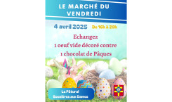 Marché du vendredi 4 avril 2025