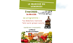 Marché du vendredi 2 mai 2025