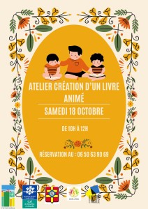 Atelier Création d'un livre animé octobre