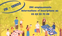 Brocante du 24 Août 2025 et inscription