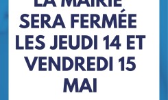 Fermeture exceptionnelle