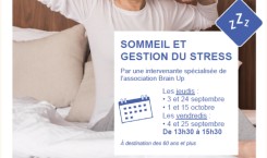 Les ateliers sommeil et gestion du sommeil à Bouxières !